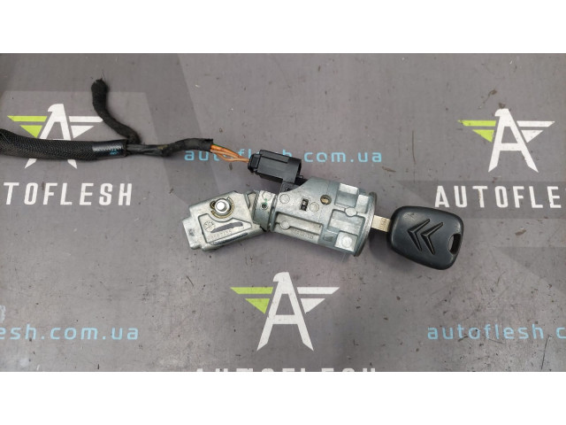 Замок запалювання N0502073, N0502455 Citroen C2 C3 C4 Peugeot 407 бу